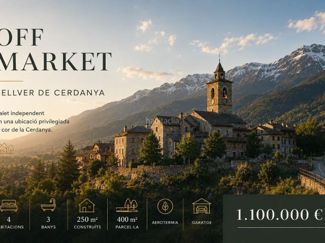 Chalet en venta en Bellver de Cerdanya. Xalet independent a Bellver de Cerdanya. Chalets Bellver de.