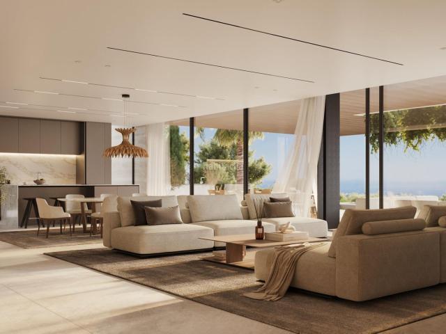 Chalet en venta en Benahavís, La Quinta. VILLAS DE LUJO DE OBRA NUEVA CON VISTAS AL MAR EN BENAHAVIS. Chalets.