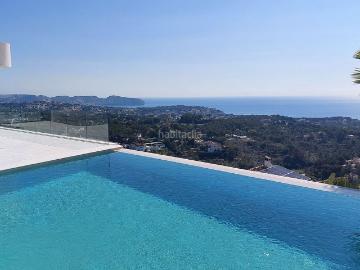 Chalet en venta en Benissa, La Fustera. Chalet de obra nueva con espectaculares vistas al mar a la venta en Benissa, Alicante. Chalets.