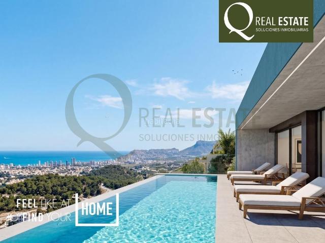 Chalet en venta en Benissa, La Fustera. Villa de lujo en Racó de Galeno con vistas al mar. Chalets.
