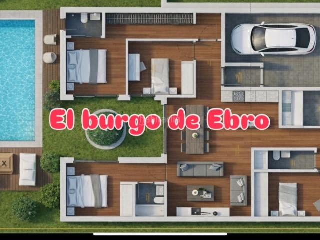 Chalet en venta en Burgo de Ebro El. Viviendas pareadas en el burgo de ebro. Chalets Burgo de Ebro.