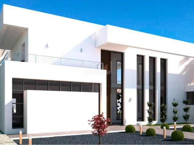 Chalet en venta en Dénia, El Montgó. Proyecto de construcción de moderno chalet de obra nueva en amplia parcela. Chalets.
