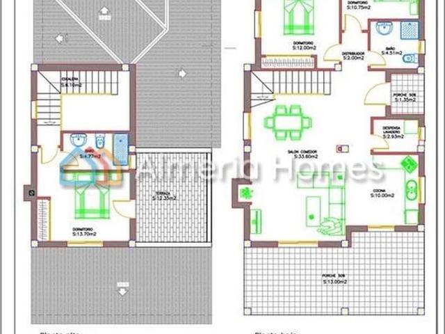 Chalet en venta en Huércal Overa, Almería
