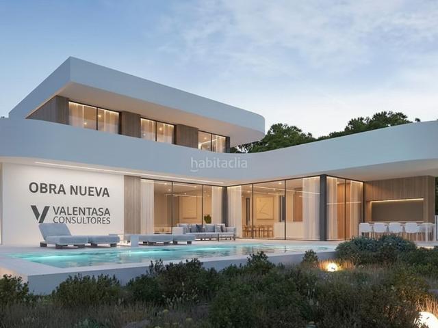 Chalet en venta en Moraira, Benimeit Tabaira. Villa de obra nueva en Moraira. Chalets.