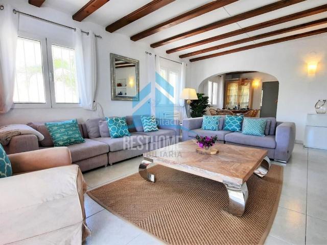 Chalet en venta en Moraira, Moravit Cap Blanc. Villa Alegría en Moraira. Chalets.