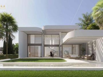 Chalet en venta en Málaga, Limonar. Sensacional Villa de obra nueva en el Limonar. Chalets.