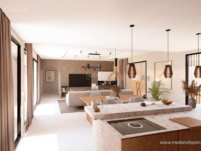 Chalet en venta en Murcia, Baños y Mendigo. Chalet en una planta con 3 dormitorios y piscina privada en Altaona Golf, Murcia. Chalets.