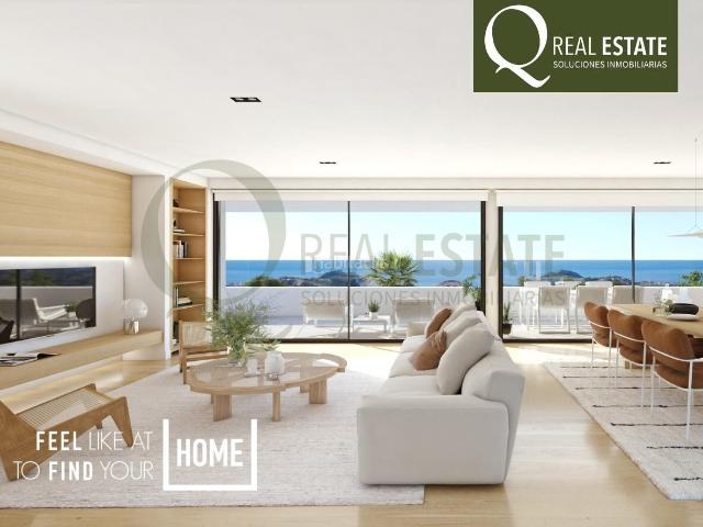 Chalet en venta en Poble Nou de Benitatxell el, Cumbre del Sol. Villa de lujo en cumbres del so, con vistas al peñon de Ifach y piscina de diseño curvo. Chalets Poble Nou de Benitatxell.