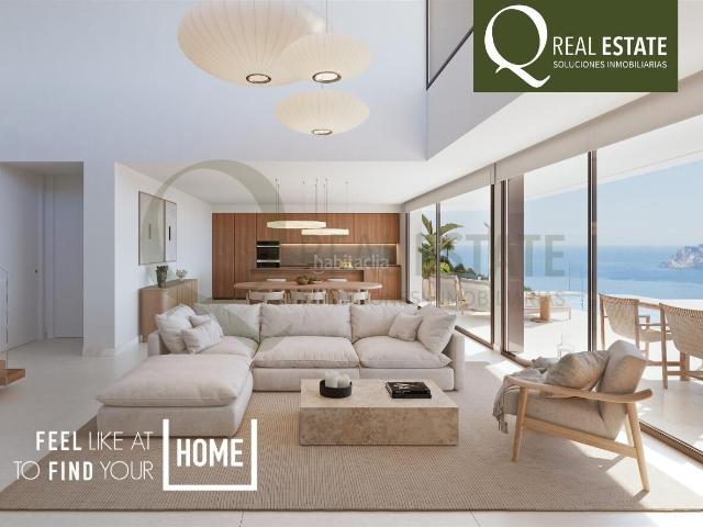 Chalet en venta en Poble Nou de Benitatxell el, Cumbre del Sol. Villa en cumbres del sol con piscina Infinity y vistas panorámicas al Mar. Chalets Poble Nou de Benitatxell.