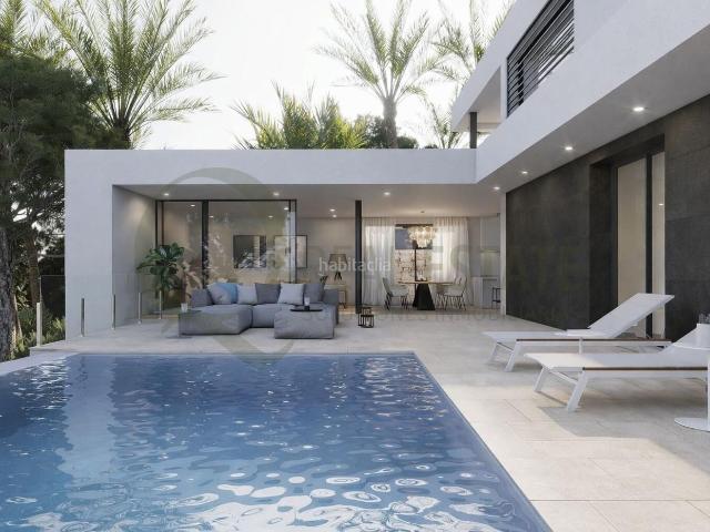 Chalet en venta en Poble Nou de Benitatxell el, Cumbre del Sol. Villa Isora: Luz, serenidad y arquitectura contemporánea, frente al mediterráneo en cubres del sol. Chalets Poble Nou de Benitatxell.