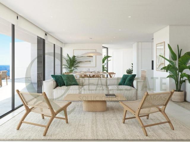 Chalet en venta en Poble Nou de Benitatxell el, Els Calistros L´Assagador. Villa Altair un mirador contemporáneo sobre el Mediterráneo en Cumbre del Sol con vistas al mar y al Peñón de Ifach.