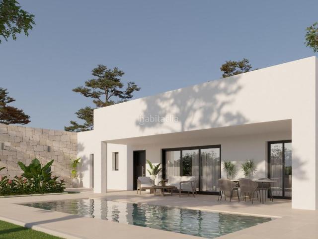 Chalet en venta en Pinoso. Villa de 2 dormitorios en una sola planta de nueva construcción en pinosoAlicante. Chalets.