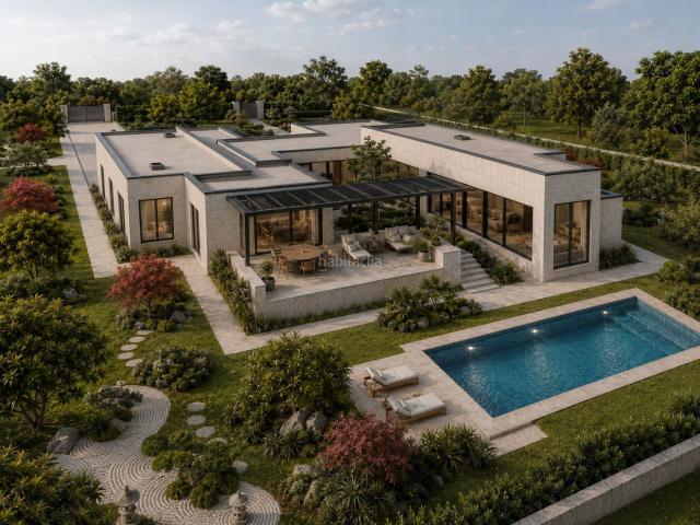 Chalet en venta en Rozas de Madrid Las, El Pinar Punta Galea. VIVIENDA INDIVIDUAL 1 PLANTA BAJA 416 m2 Construidos Ampliable. Chalets Rozas de Madrid.
