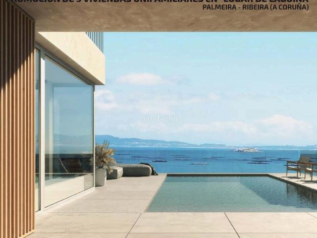 Chalet en venta en Ribeira, Palmeira. Casa con piscina y vistas al mar, obra nueva. Chalets.