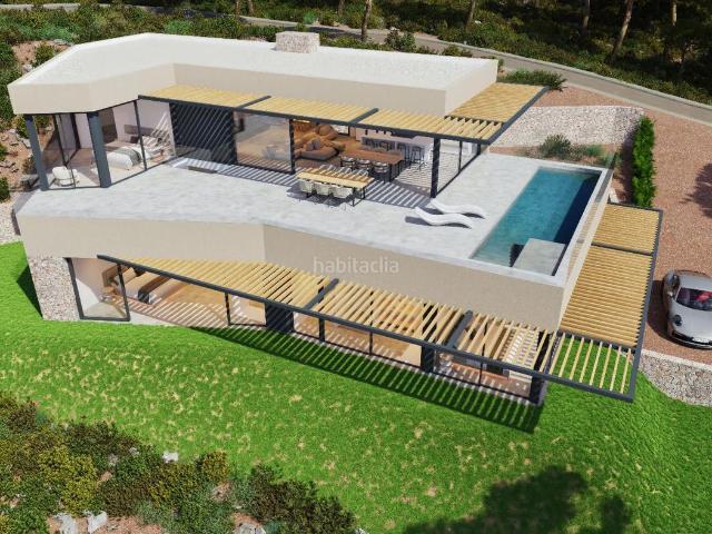 Chalet en venta en Tamariu Costa Brava. Impresionante villa de nueva construcción en Aiguaxelida, Tamariu con vistas al mar. Chalets.
