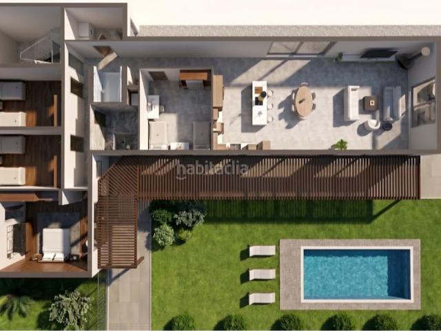 Chalet en venta en Viladecavalls. Chalet moderno con piscina en C Ponent, 35. Chalets.