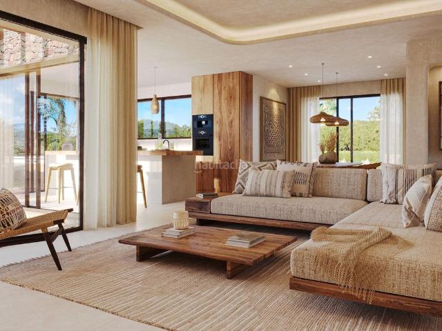 Chalet en venta en Xàbia, Cap Martí El Tossalet Pinomar. Villa estilo Ibiza de nueva construcción con 3 dormitorios a la venta en Jávea. Chalets.