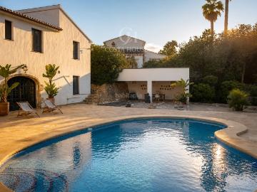 Chalet en venta en Xàbia, Partida Comunes Adsubia. VILLA TOSCA ARQUITECTURA MEDITERRANEA Y PRIVACIDAD EN LA LLUCA JAVEA. Chalets.
