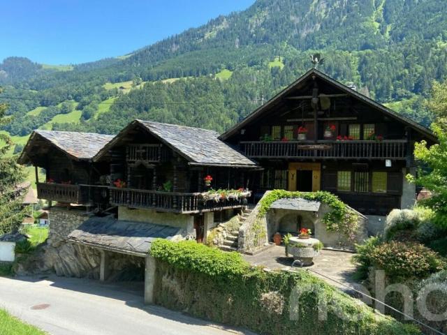 Chalet familial de charme avec vue panoramique à Val d?Illiez