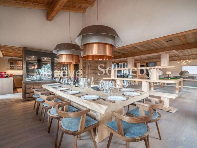 Chalet Karve Chalet de luxe 9 chambres à Megève avec piscine