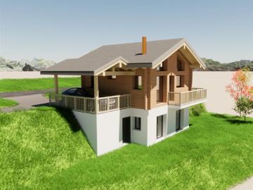 Evolène, Ering, Wallis - Terrasse