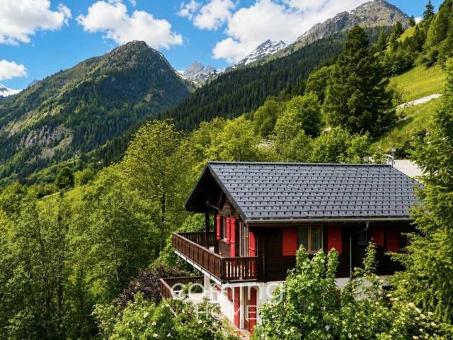 Zwei Wohnungen, ein Chalet Panorama Bergsicht und Zweitwohnsitz in Kippel