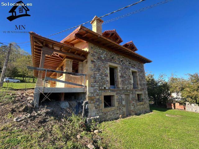 Chalet independiente en construcción en Villacarriedo