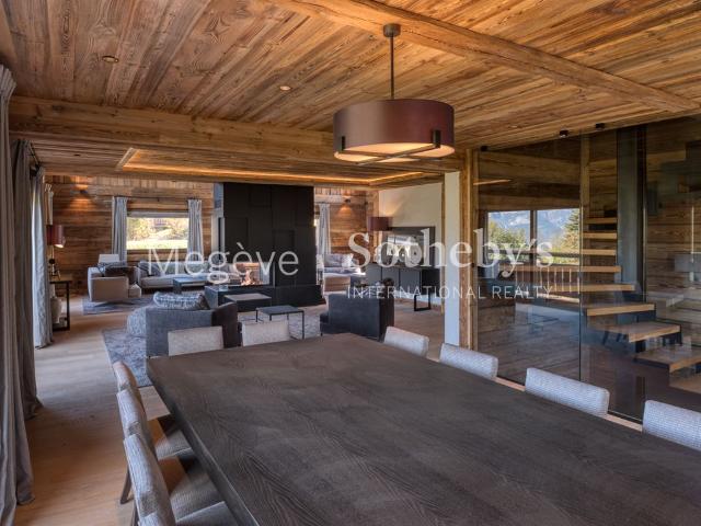 Chalet O urs Blanc Proche du centre de Megève