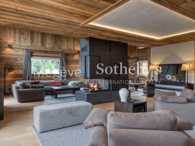 Chalet O urs Brun Proche du centre de Megève