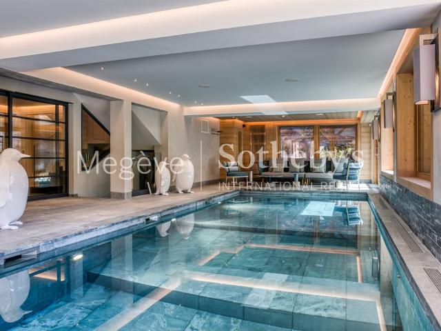 Chalet Le 34 Propriété de prestige à louer à Megève Mont d’Arbois avec piscine