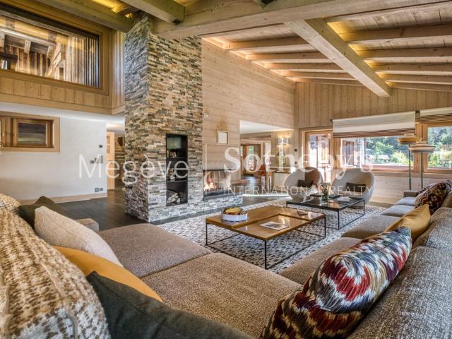 Chalet Le 34 Propriété de prestige à louer à Megève Mont d’Arbois avec piscine