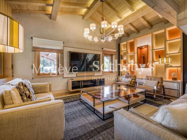 Chalet Le 34 Propriété de prestige à louer à Megève Mont d'Arbois avec piscine