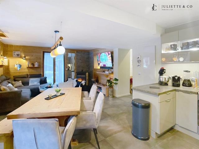 Chalet moderne aux Houches avec piscine et cheminée 92m² Les Houches