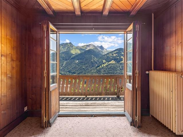 Chalet mit atemberaubender Aussicht in Gryon