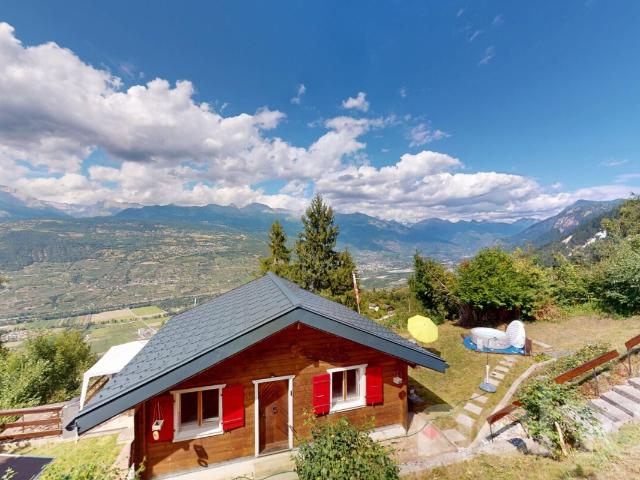 Chalet mit Blick auf die Gipfel, ideales zweites Zuhause