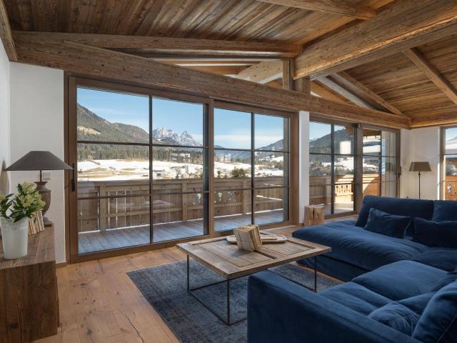 Chalet mit Blick in die Bergwelt