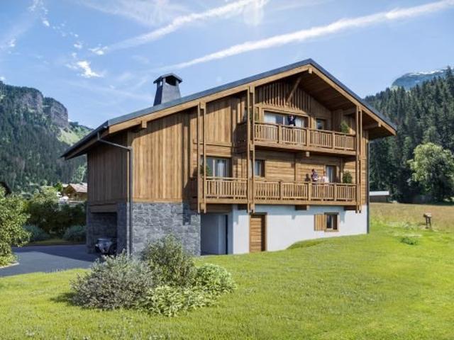 Chalet neuf 5 chambres Skis aux pieds 213m² Morzine Avoriaz