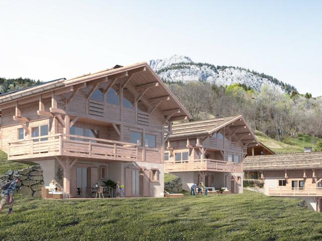 Chalet neuf clefs en main 179m² Le Grand Bornand