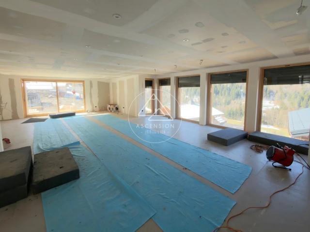 Chalet neuf de 5 chambres – Superbe vue sur le Roc d’Enfer –. 276m² Les Gets
