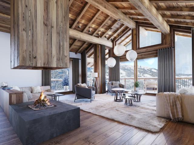 Chalet Neuf De 5 Chambres Vue Degagee Montagne 320m² Les Belleville
