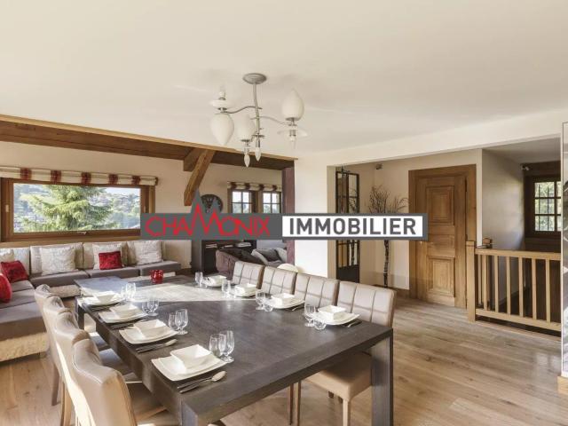 Chalet ski au pied Megeve 224m² Megève