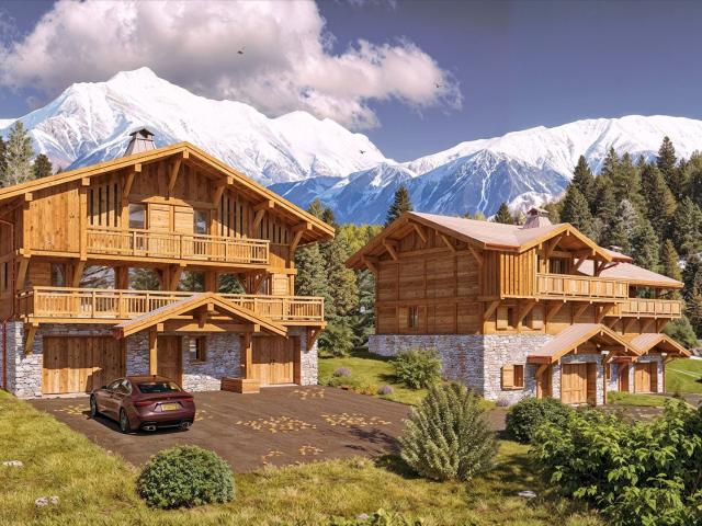 Chalet Prestigieux à 3 Chambres avec Vues Panoramiques à Les. m² Les Gets