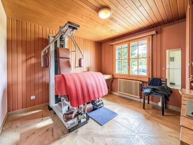 Chalet with magnificent view of the Plaine and the Alps
