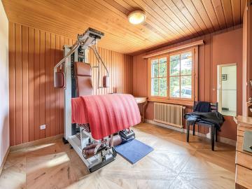 Chalet with magnificent view of the Plaine and the Alps