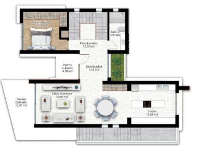 Chalet Venta Benidorm, Centre