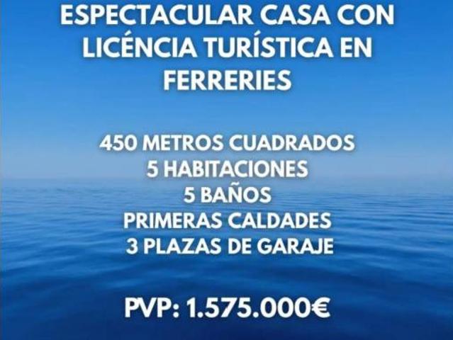 Chalet Venta Ferreries, Ferreries