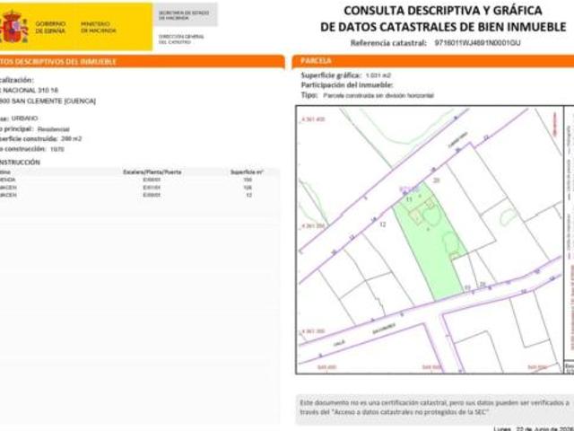 Chalet Venta San Clemente, San Clemente