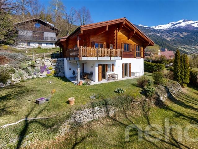 Chalet zum Verkauf Mollens VS, nahe Crans Montana