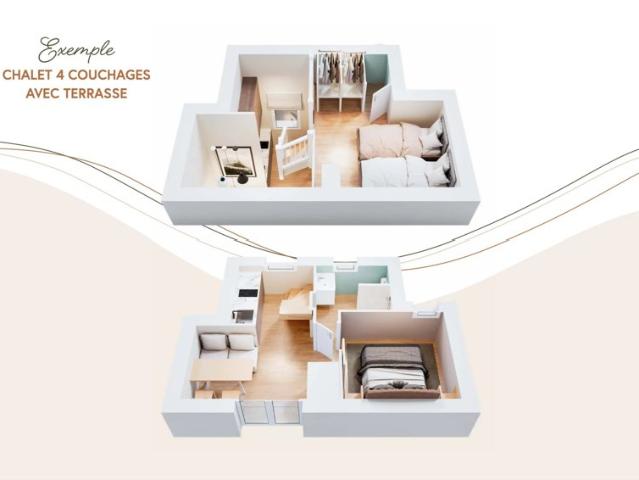 Chalets nature 4 couchages entièrement rénovée à Seix