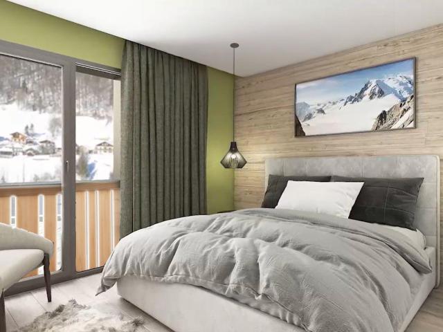 Chaleureux et fonctionnel, cet appartement vous offrira des. 50m² Montriond